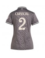 Real Madrid Daniel Carvajal #2 Kolmaspaita Naisten 2024-25 Lyhythihainen